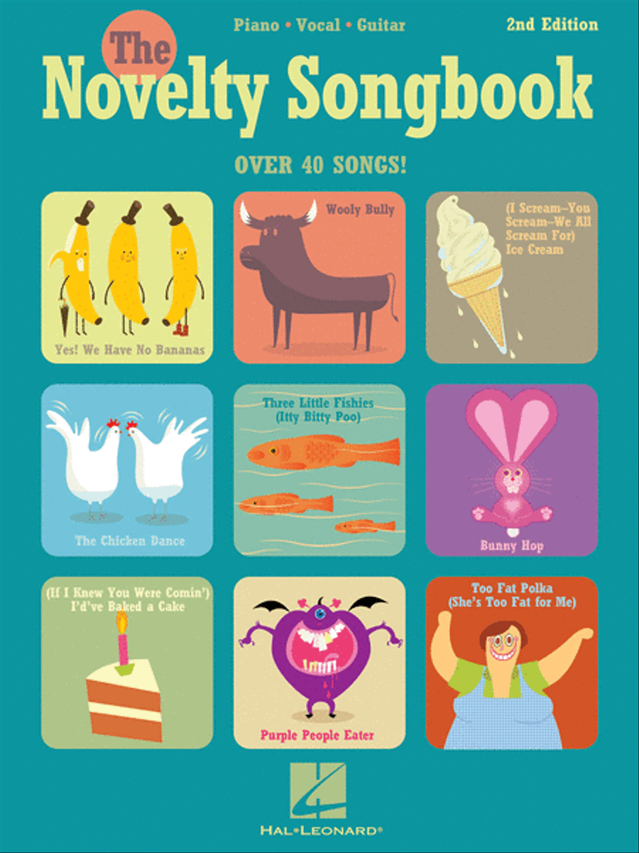 The Novelty Songbook - 2nd Edition Piano, Vocal, Guitar scores gallery preview page 1