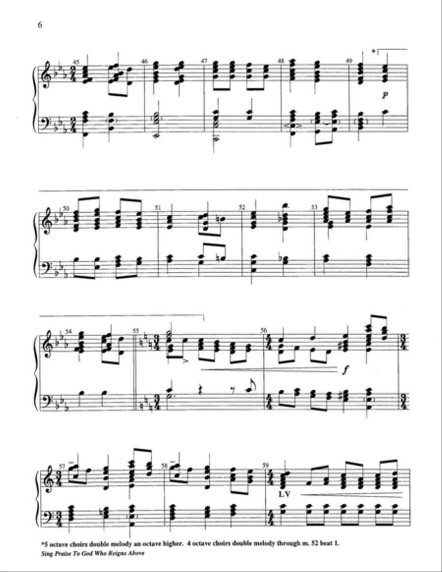 Sing Praise to God 5-Octaves scores gallery preview page 13