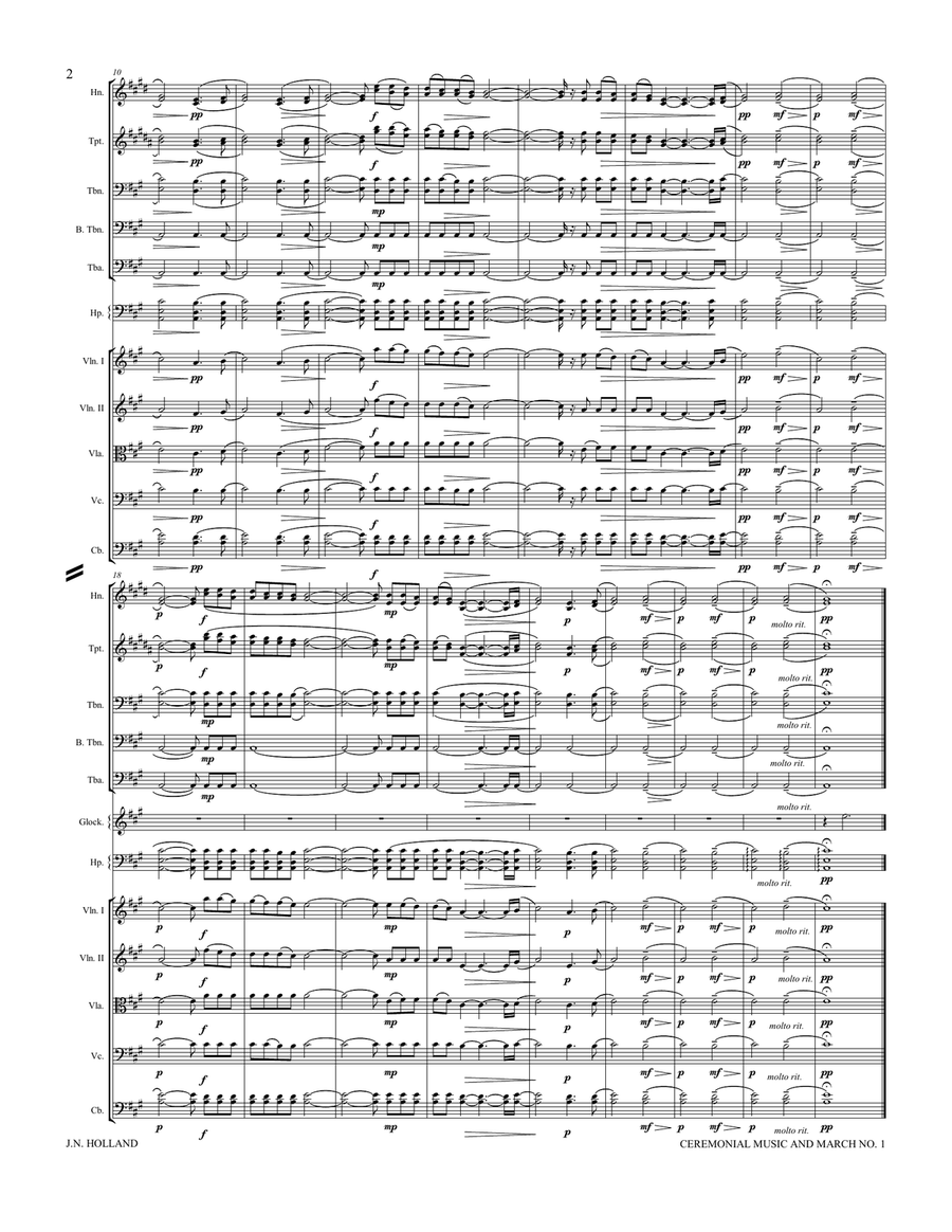 Ceremonial Suite No. 1 Music for Weddings, Graduations or Almost Any Occassion for Orchestra Full Orchestra scores gallery preview page 6