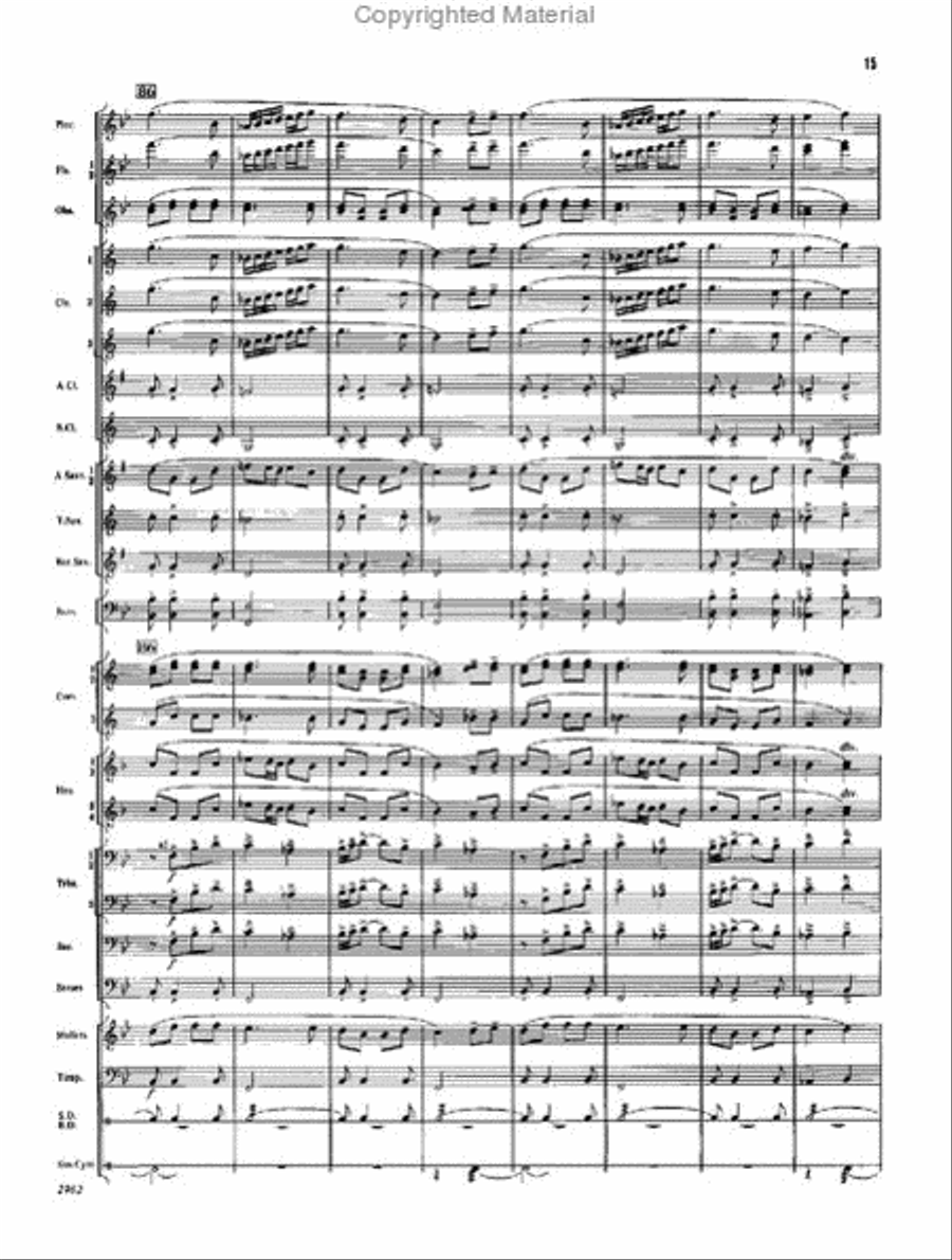 Invicta Concert Band scores gallery preview page 16