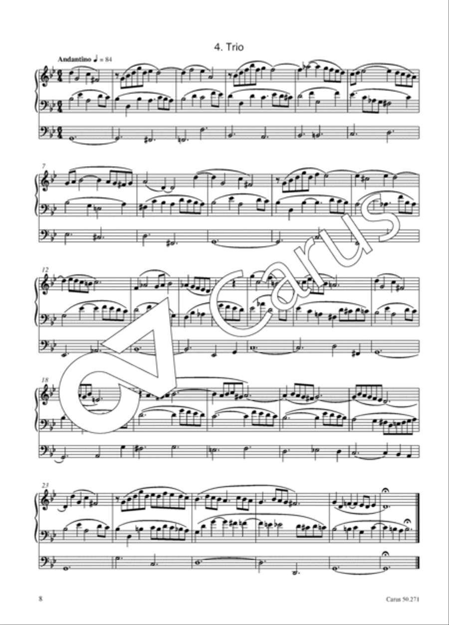 Ten small pieces for the organ Organ Solo scores gallery preview page 9
