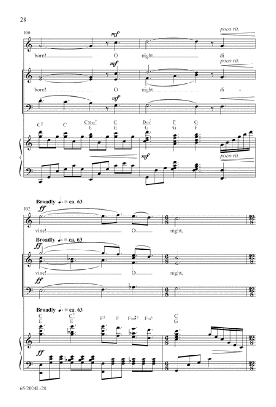 Child of Hope 3-Part scores gallery preview page 29