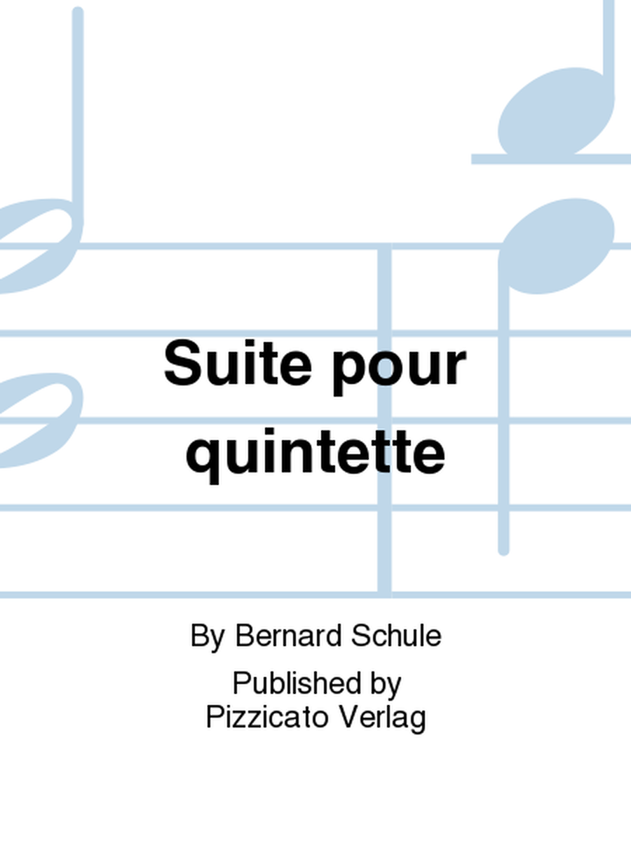 Suite pour quintette