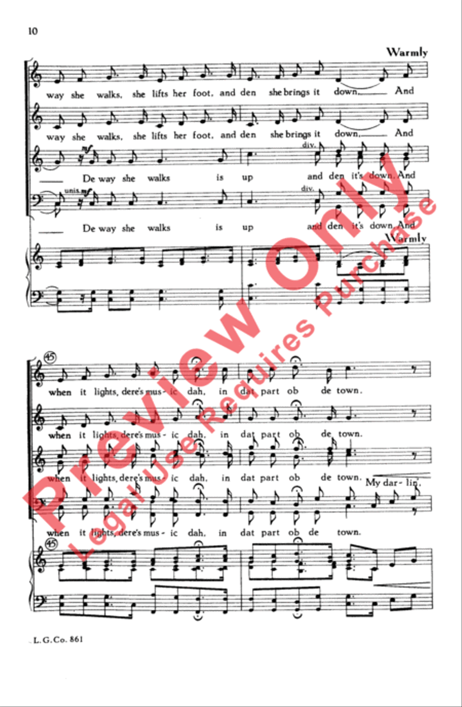Nelly Bly Nelly Bly 4-Part scores gallery preview page 10