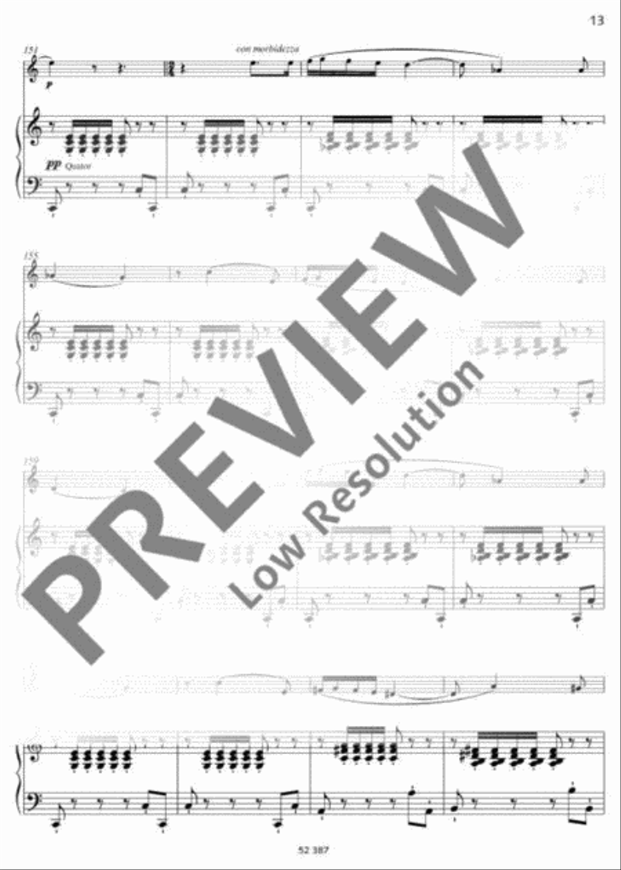 Introduction et Rondo capriccioso Violin Solo scores gallery preview page 14