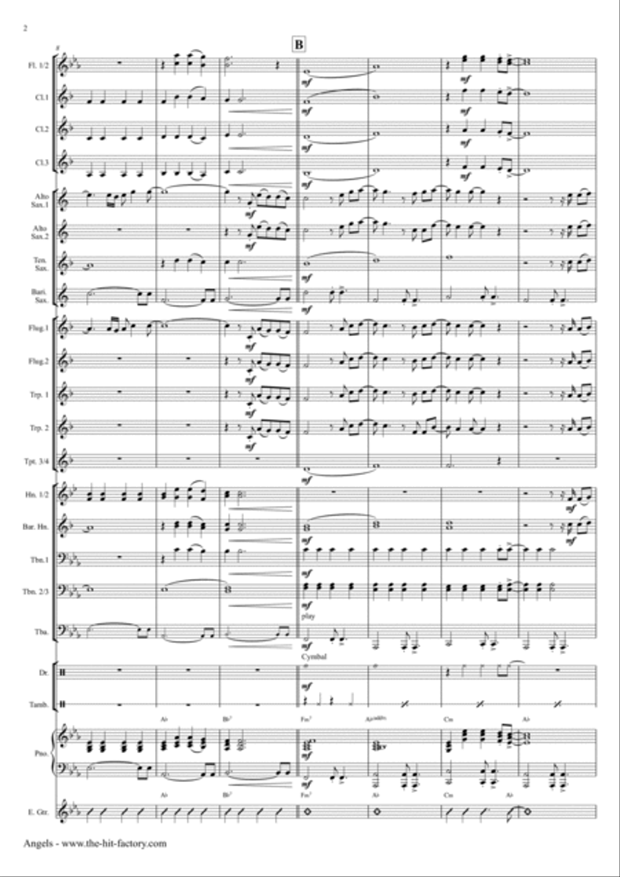 Angels Concert Band scores gallery preview page 2