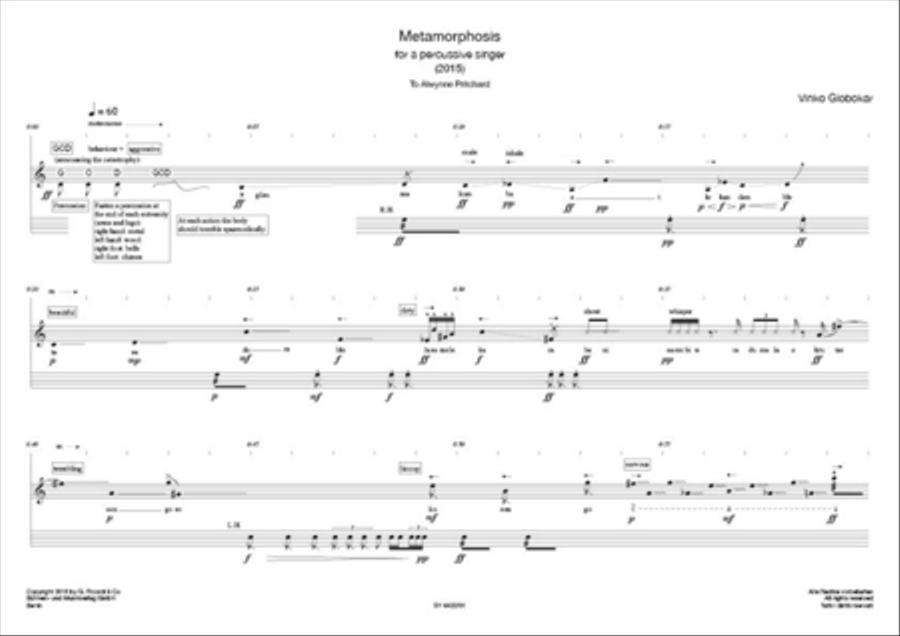 Metamorphosis Voice scores gallery preview page 2