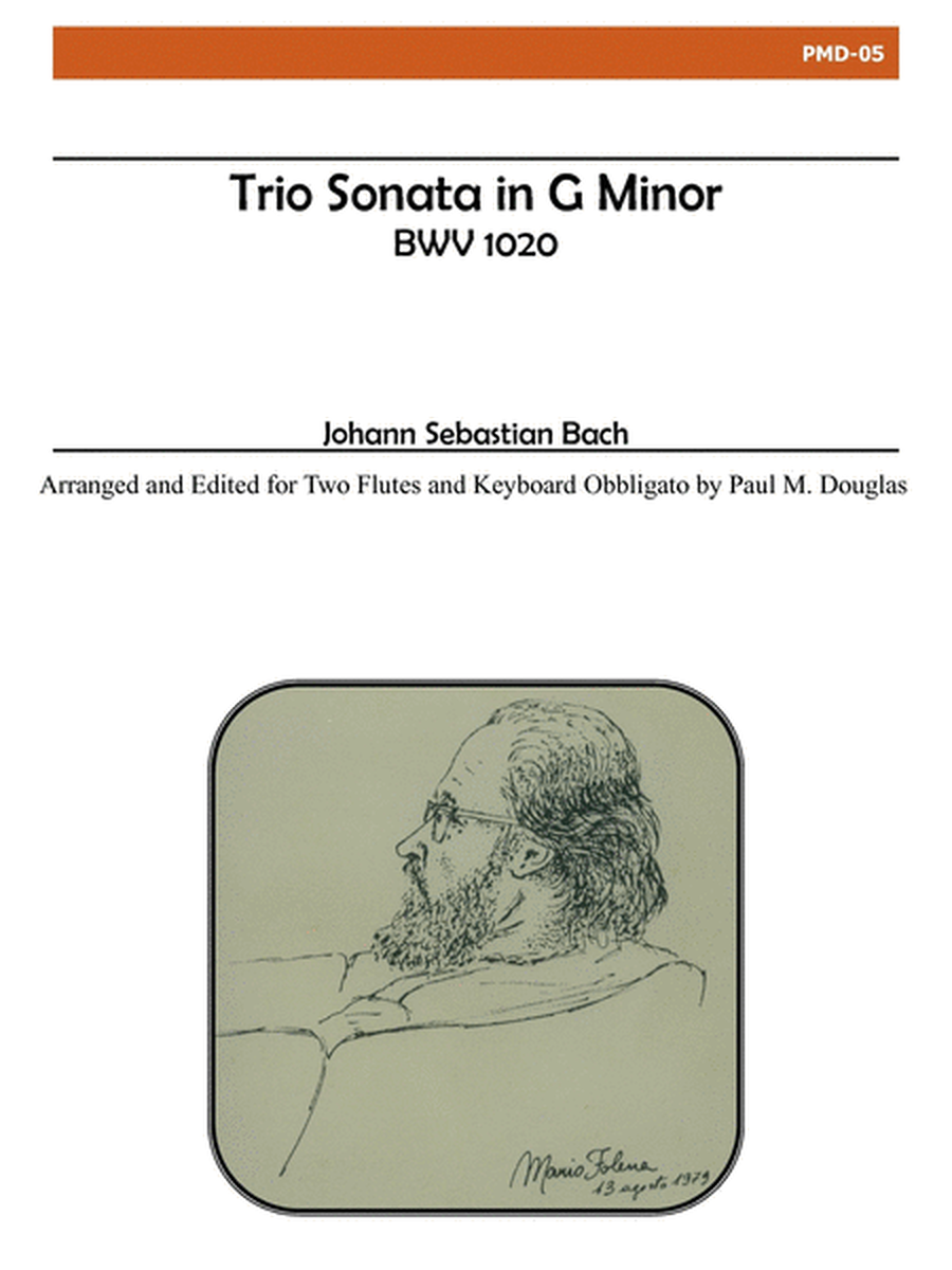 Trio Sonata in G Minor, BWV 1020 image number null