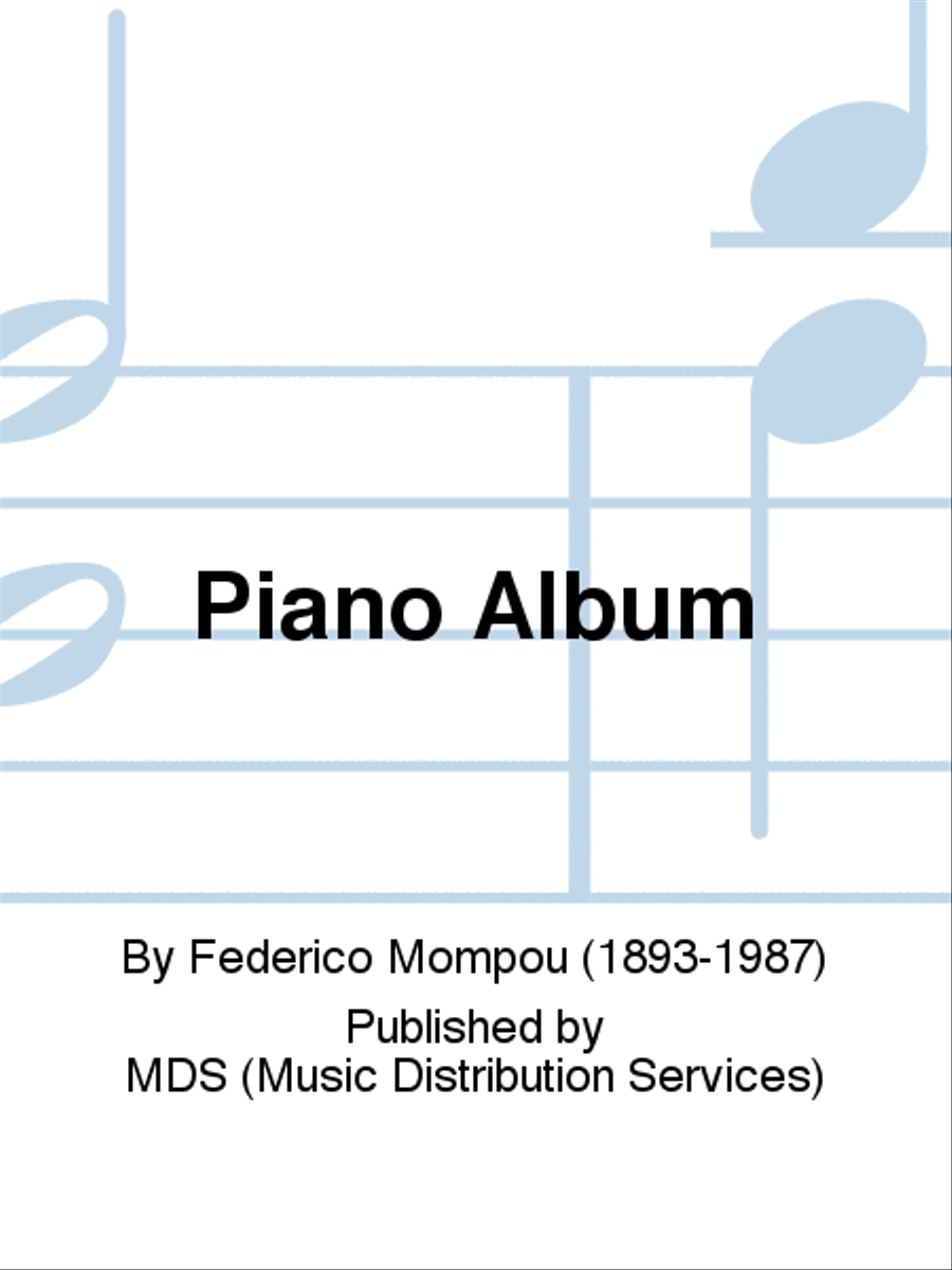 Piano Album Piano Solo scores gallery preview page 1