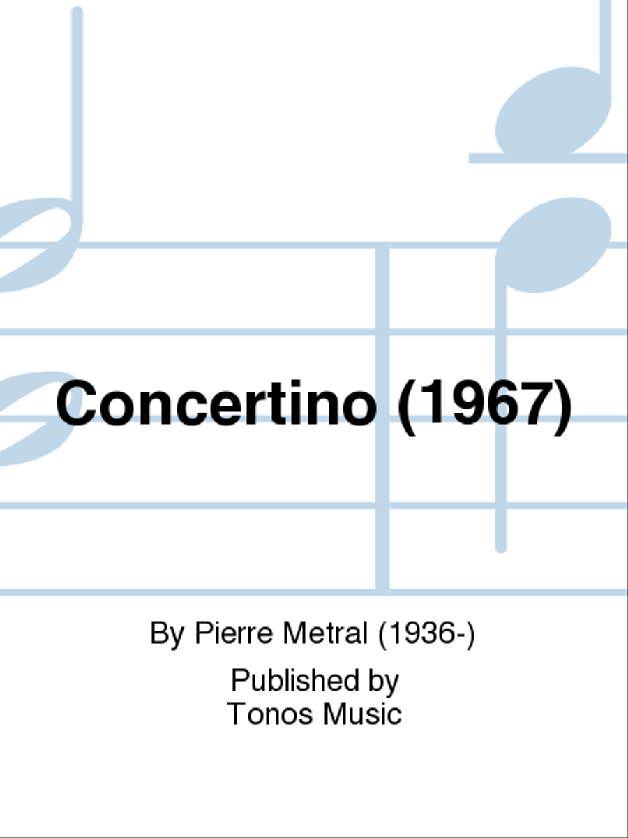 Concertino (1967)