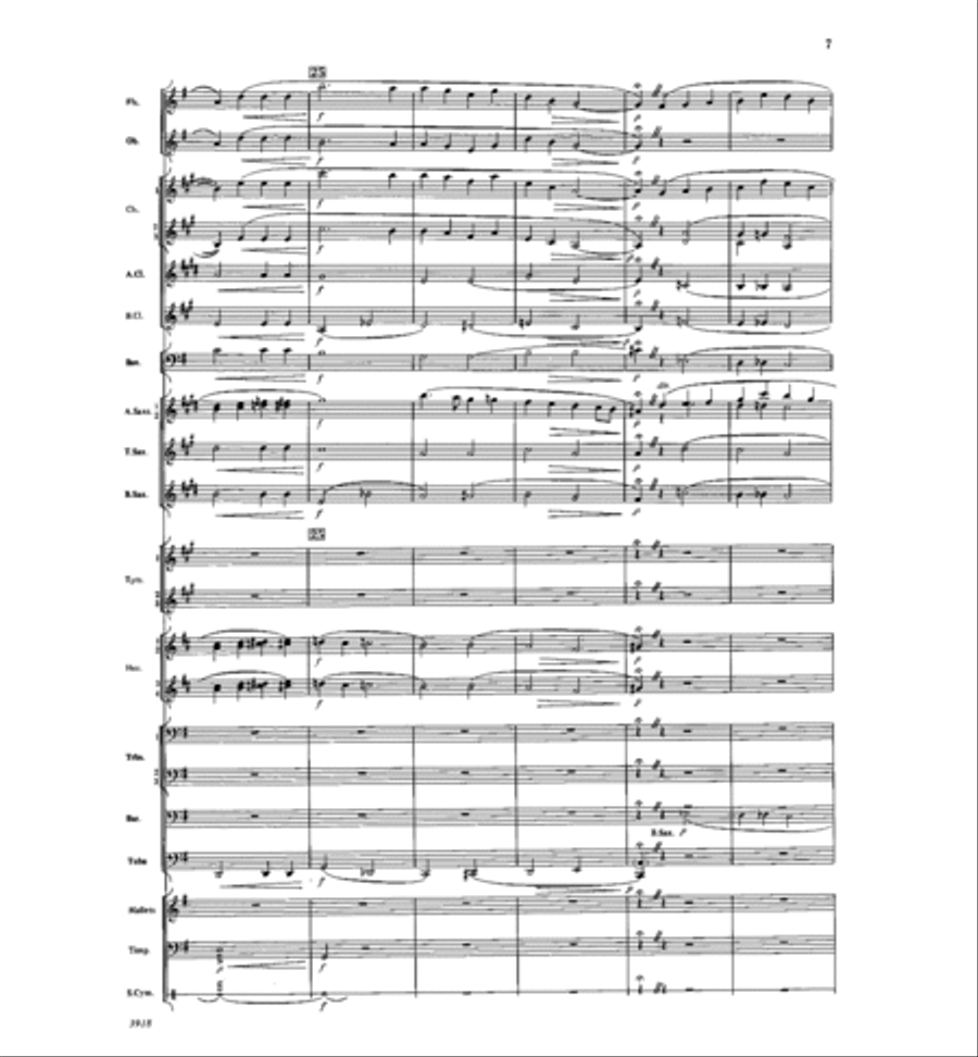 Danny Boy Concert Band scores gallery preview page 6