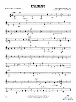Praeludium: E-flat Baritone Saxophone