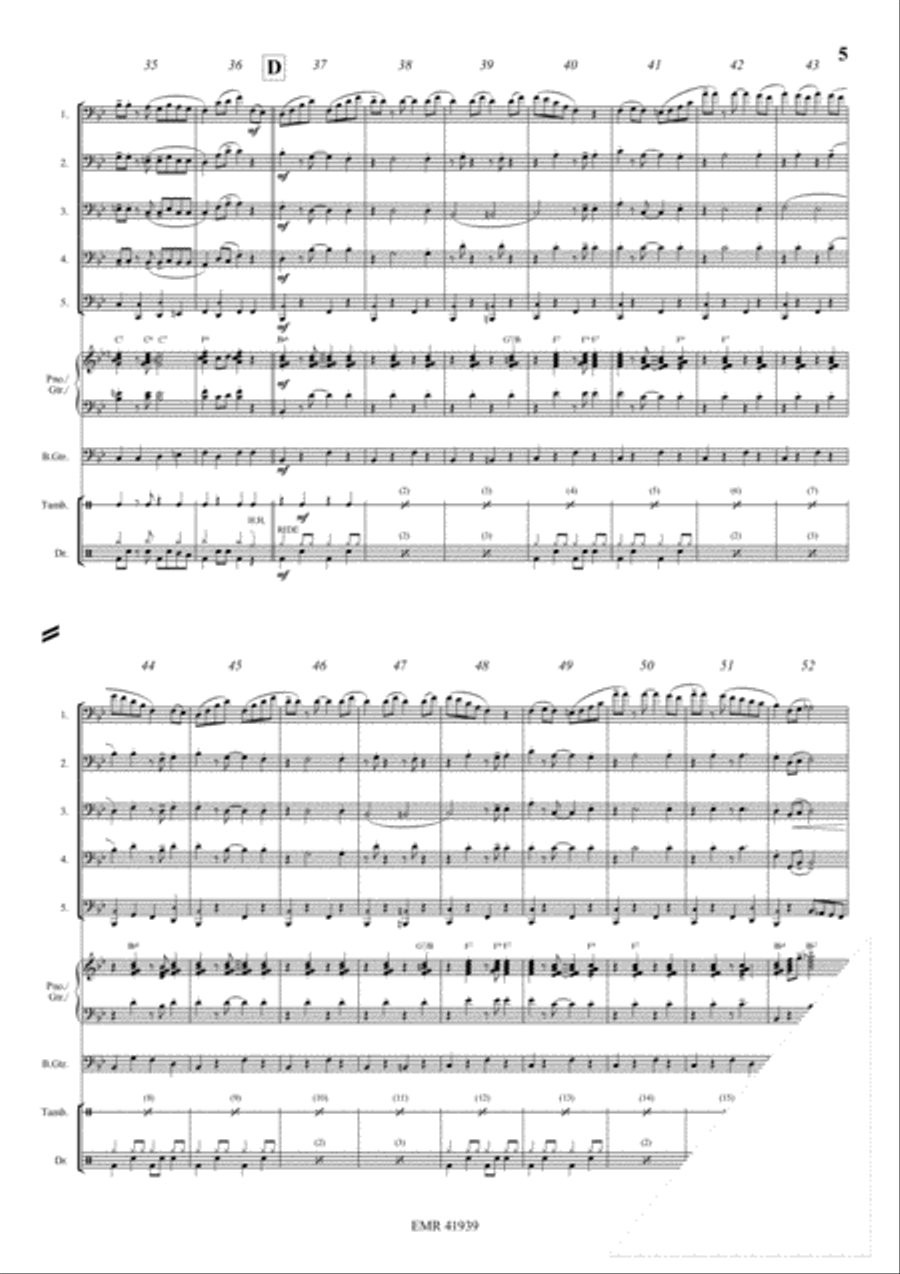 Swingmuckl Swingmuckl Trombone scores gallery preview page 5