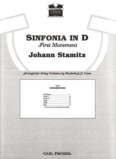Sinfonia in D (First Movement)