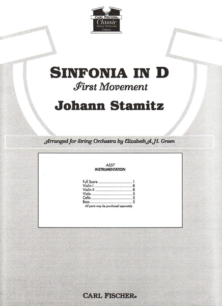 Sinfonia in D (First Movement)