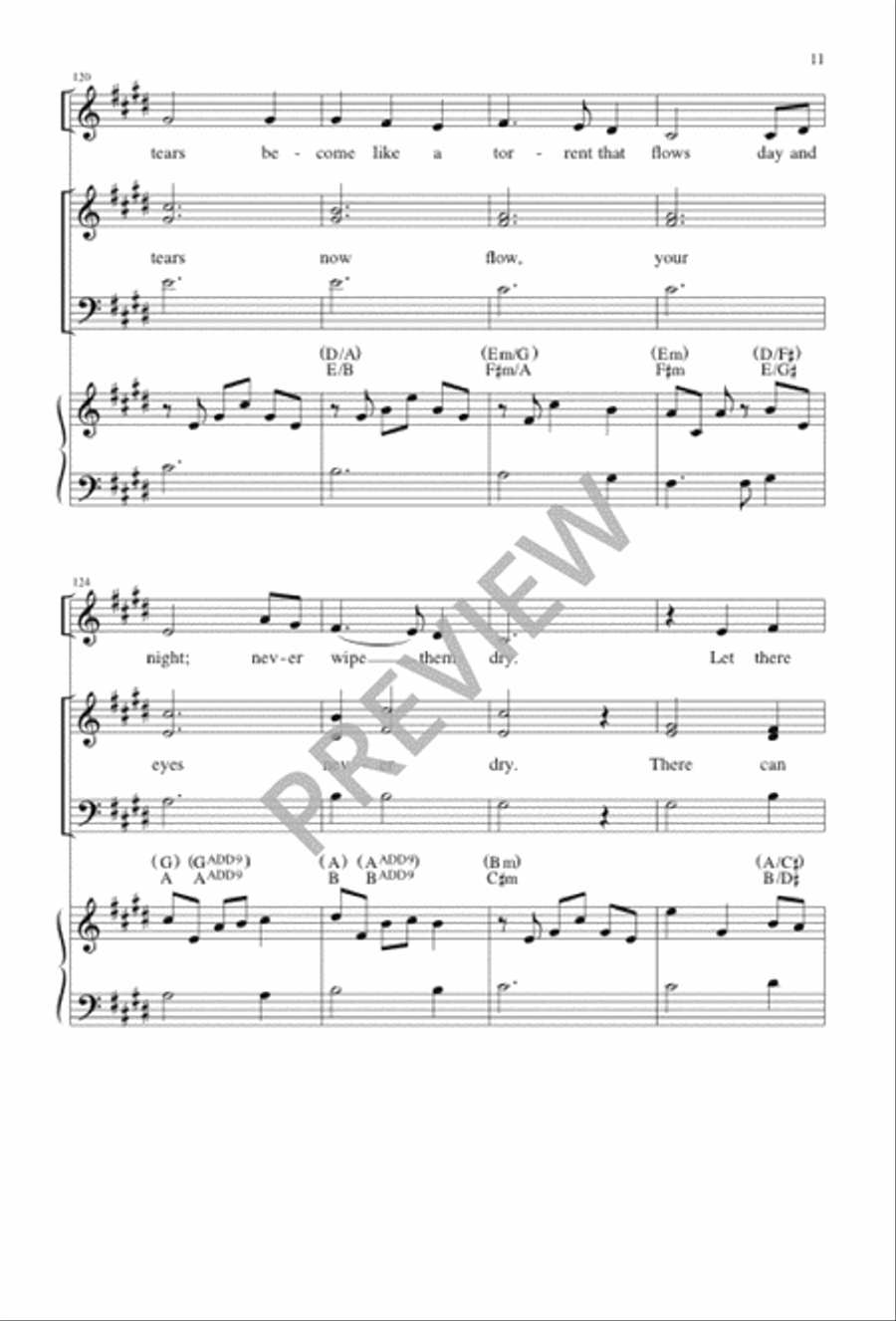 Lamentation 4-Part scores gallery preview page 10