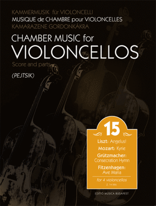 Book cover for Chamber Music for/ Kammermusik für Violoncelli 15