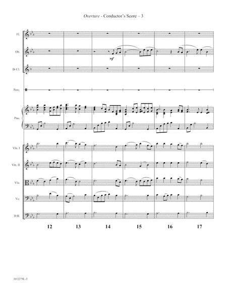 The Living Light - Small Orchestra Score and Parts