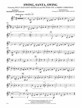 Swing, Santa, Swing: (wp) 1st B-flat Trombone T.C.