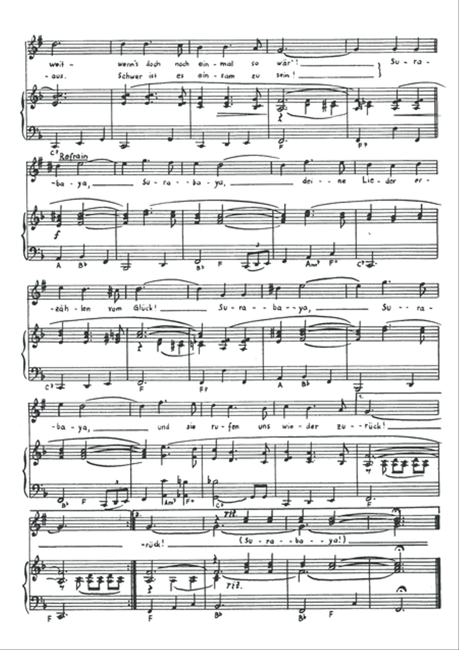 Surabaya Piano, Vocal scores gallery preview page 4