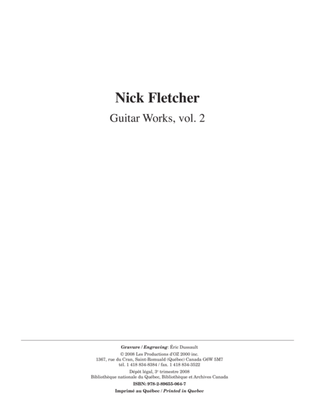 Book cover for Guitar Works, vol. 2