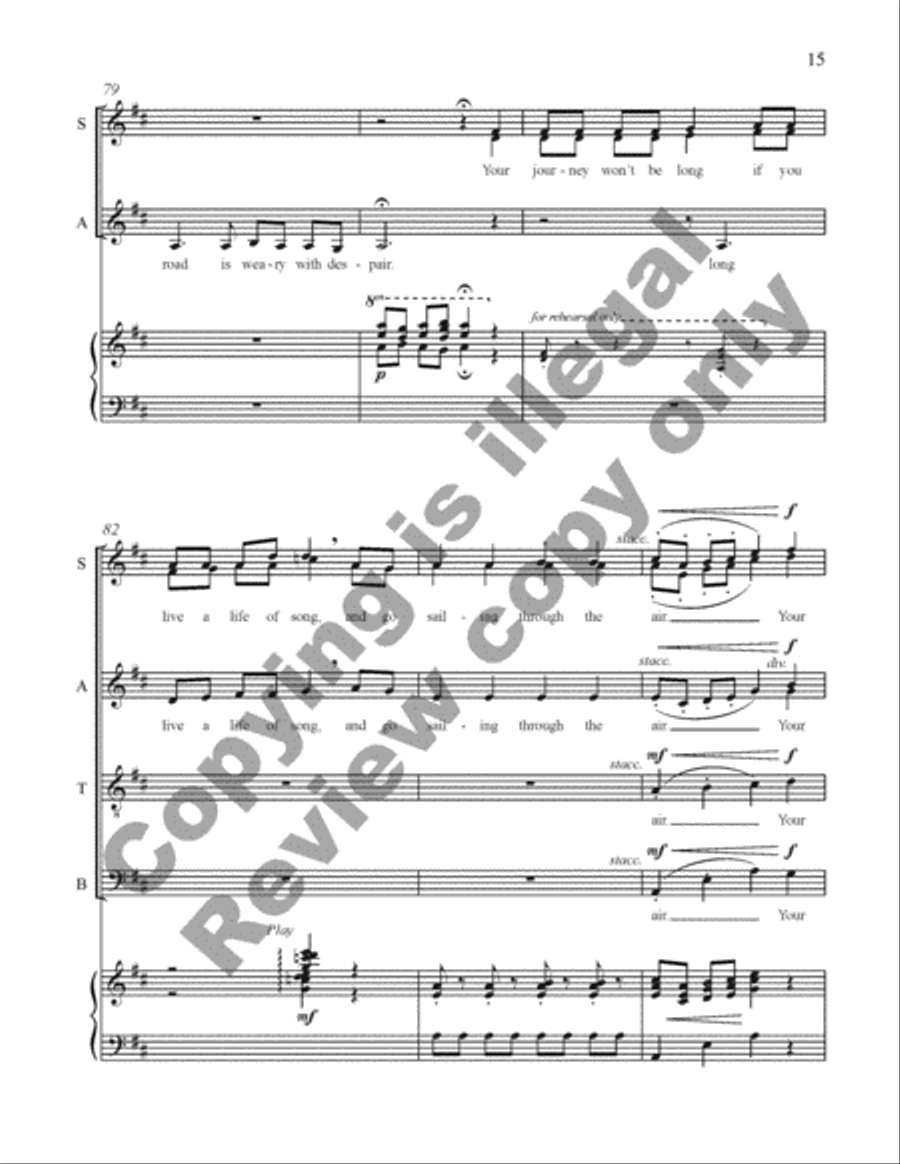Gospel Songs: The Gospel Ship 4-Part scores gallery preview page 35
