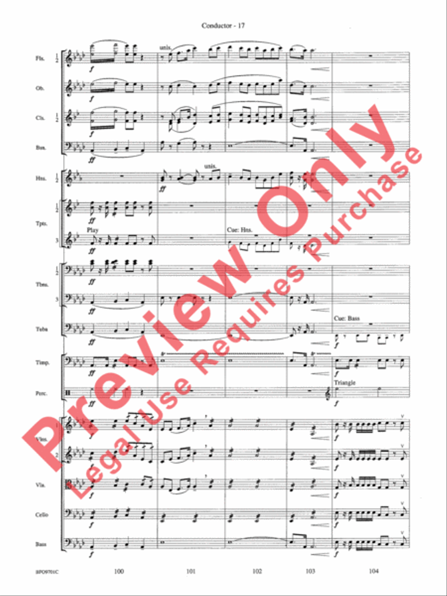 Finlandia Full Orchestra scores gallery preview page 20