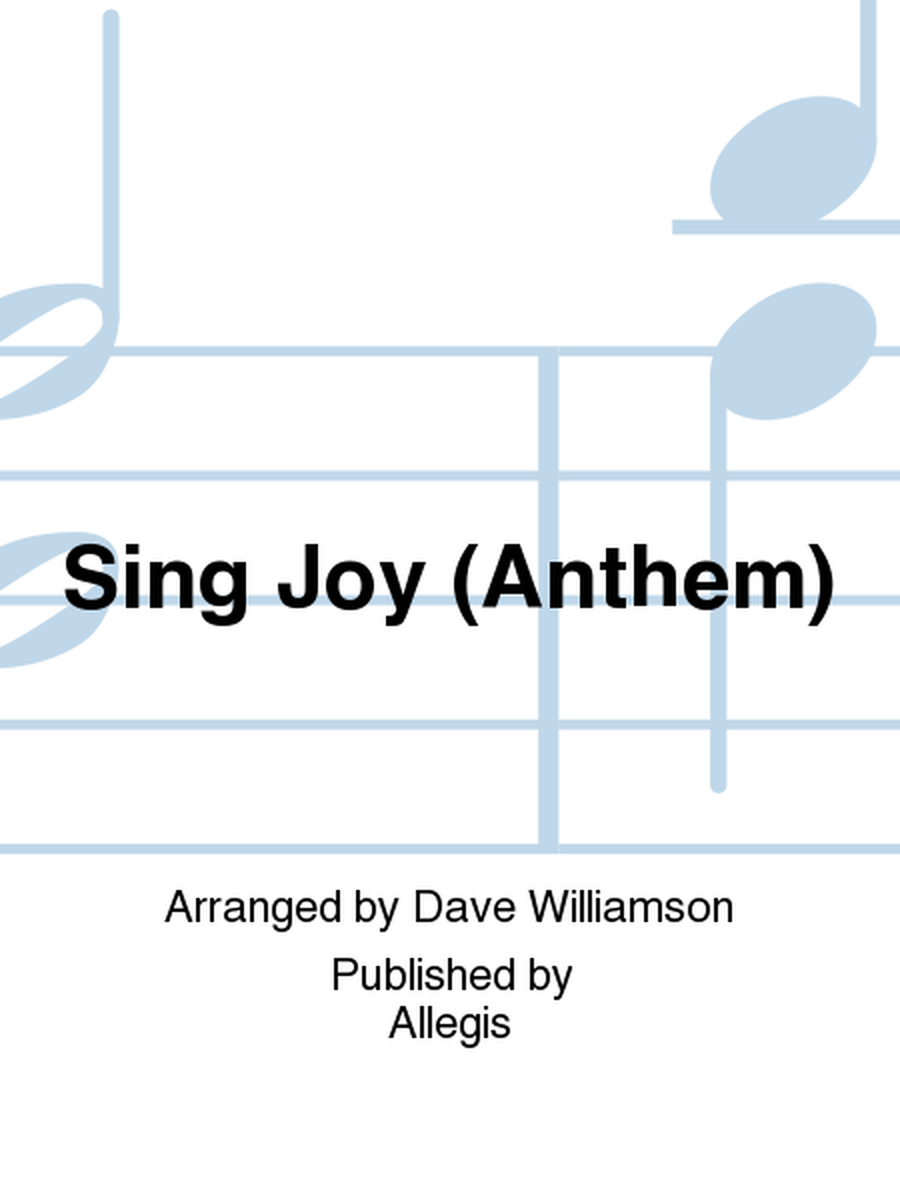 Sing Joy (Anthem)
