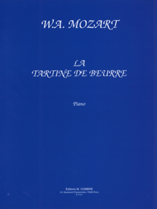 Book cover for La Tartine de beurre