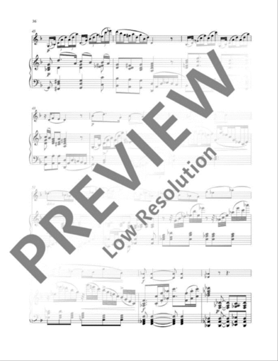 Notturno Violin Solo scores gallery preview page 6