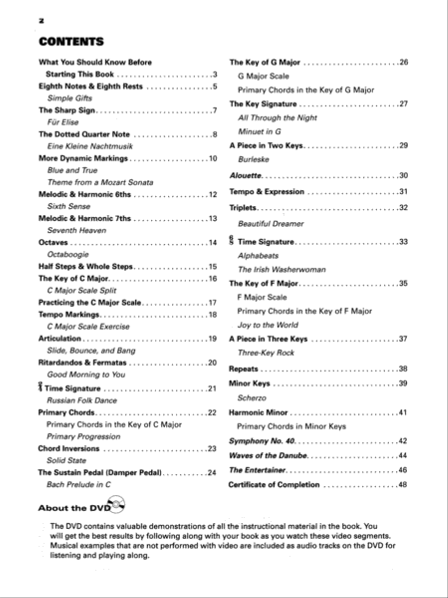 Alfred's MAX Keyboard, Book 2 Piano Method scores gallery preview page 2