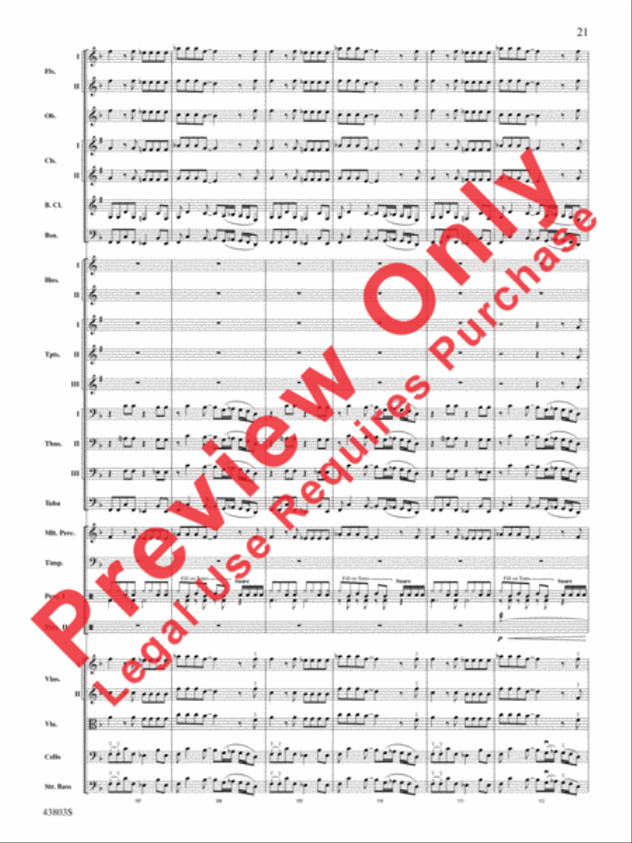 The Doors on Tour The Doors on Tour Full Orchestra scores gallery preview page 22
