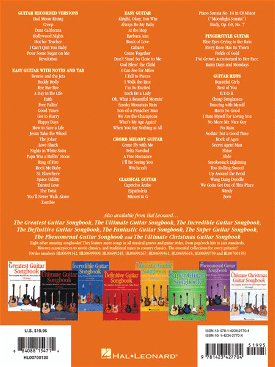 The Ultra Guitar Songbook Acoustic Guitar scores gallery preview page 6