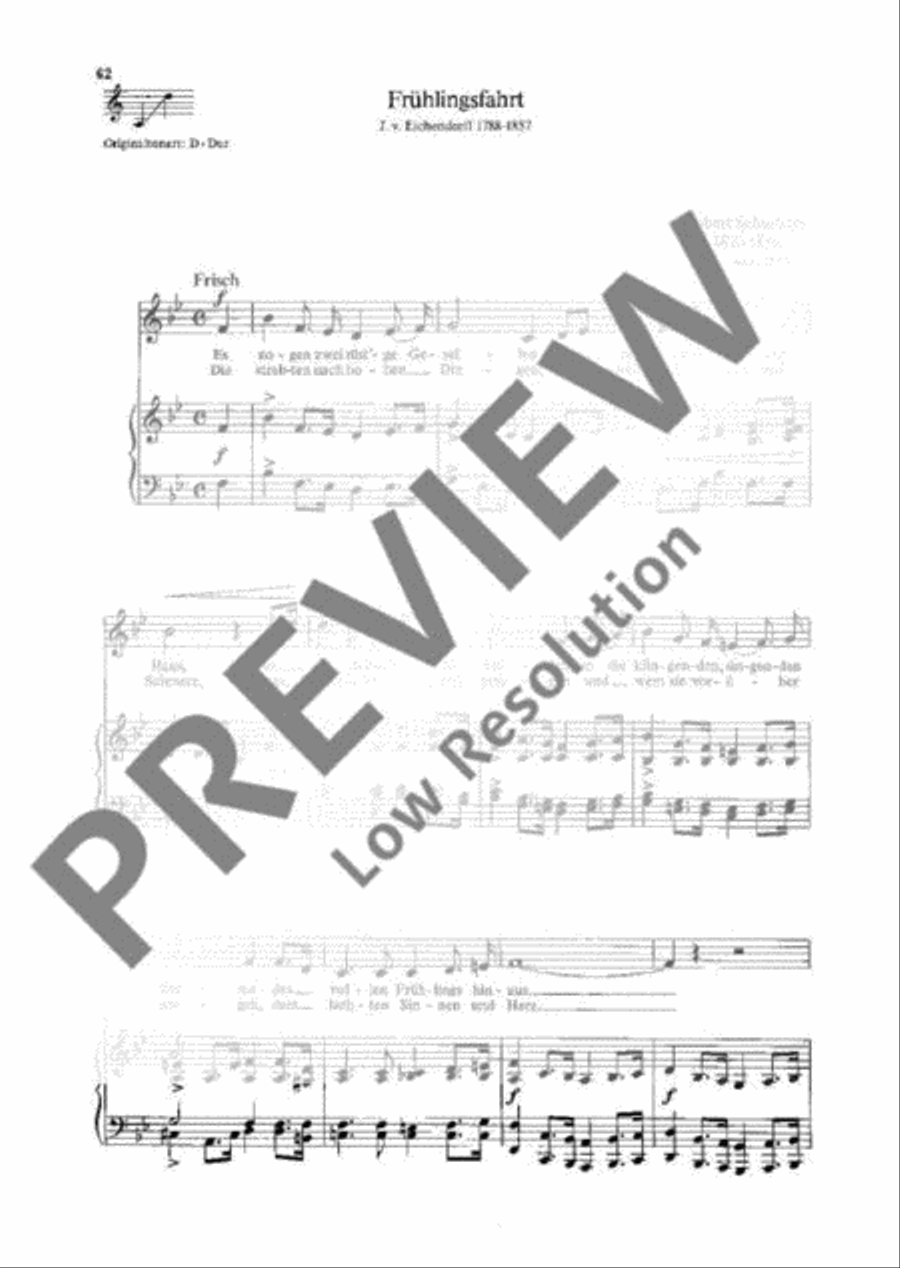 Frühlingsfahrt Voice Solo scores gallery preview page 2