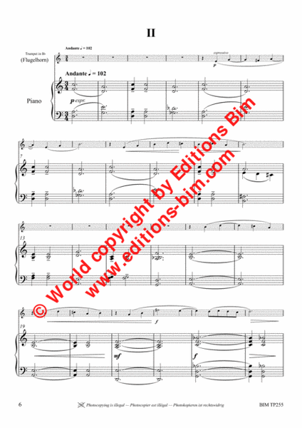 3 Episodes by Joseph Turrin Trumpet Solo - Sheet Music