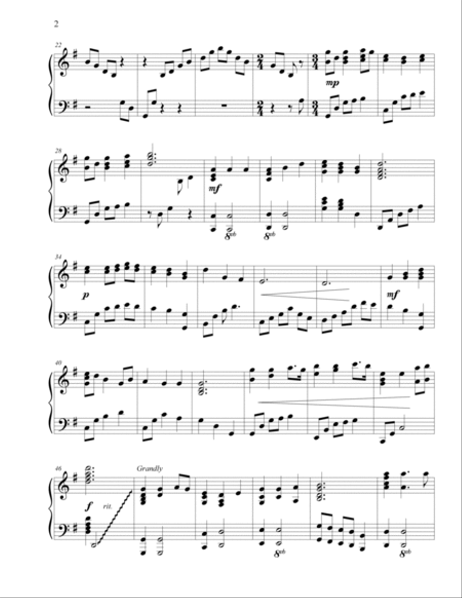 Be Thou My Vision Be Thou My Vision Harp scores gallery preview page 2