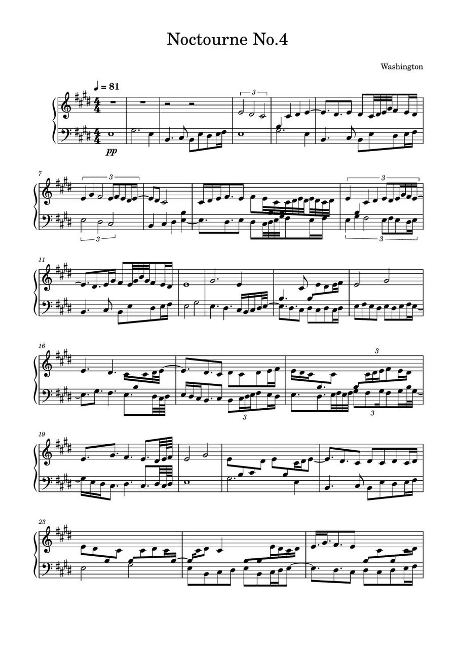 Modern Treatise on Contrapuntal Harmony Piano Solo scores gallery preview page 1