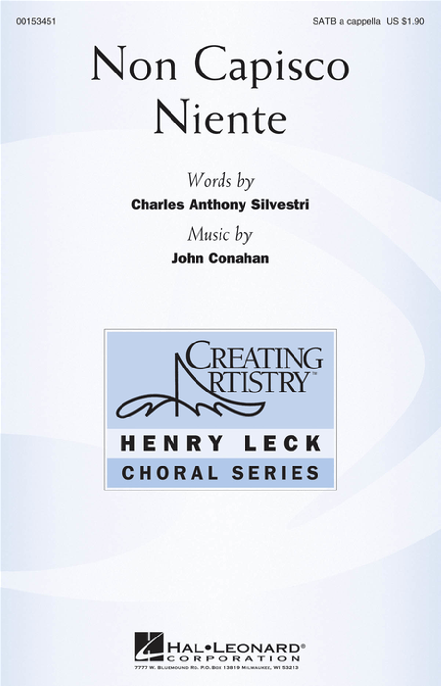 Non Capisco Niente 4-Part scores gallery preview page 1