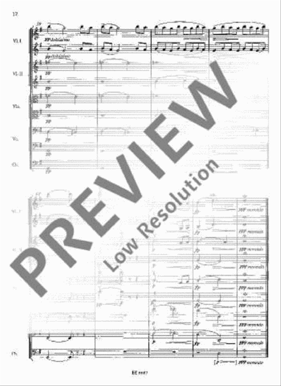 2 elegiac Melodies Miniature Score scores gallery preview page 19