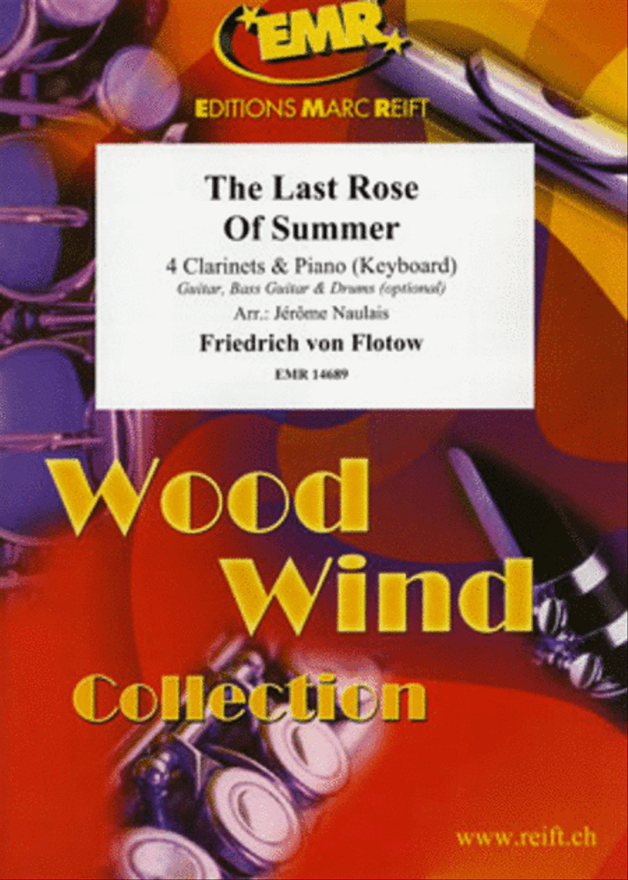 The Last Rose Of Summer Clarinet scores gallery preview page 1