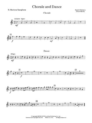 Chorale and Dance: E-flat Baritone Saxophone