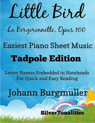 Book cover for Little Bird La Bergeronnette Opus 100 Easiest Piano Sheet Music