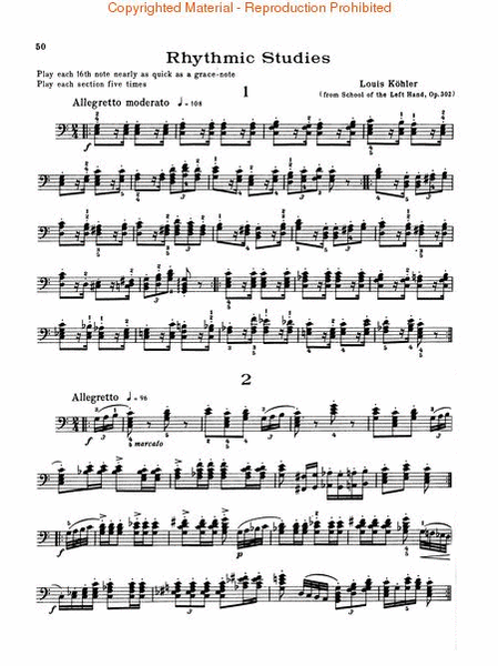 Piano Music for 1 Hand