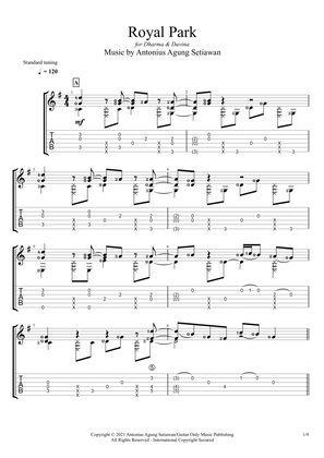 Mother Love (Solo Guitar Tablature)
