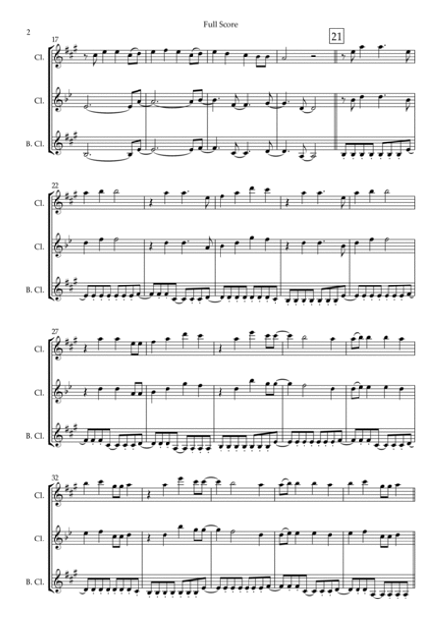 Clarity Clarity Woodwind Trio scores gallery preview page 2