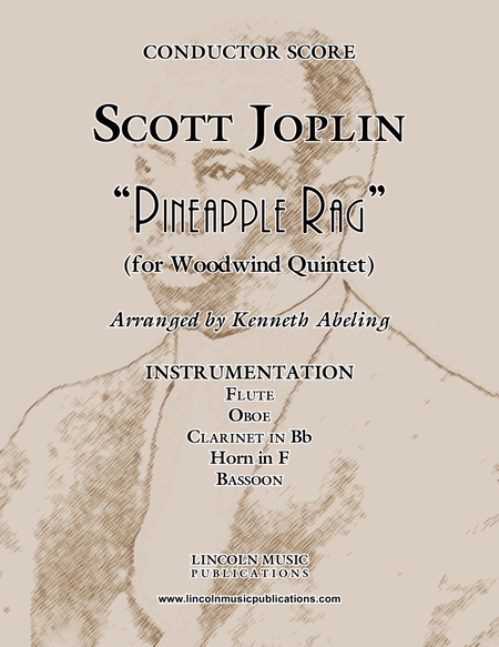 Joplin - “Pineapple Rag” (for Woodwind Quintet) image number null