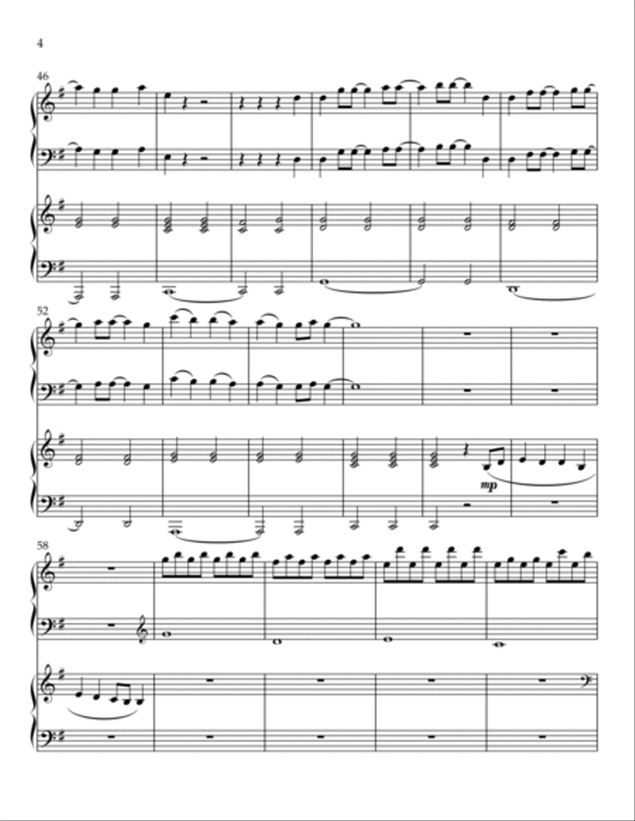 A Million Dreams Piano scores gallery preview page 4