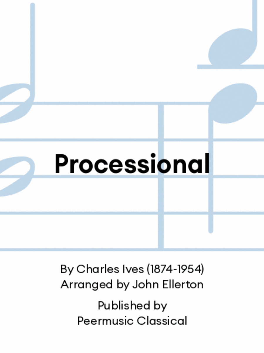 Processional 4-Part scores gallery preview page 1
