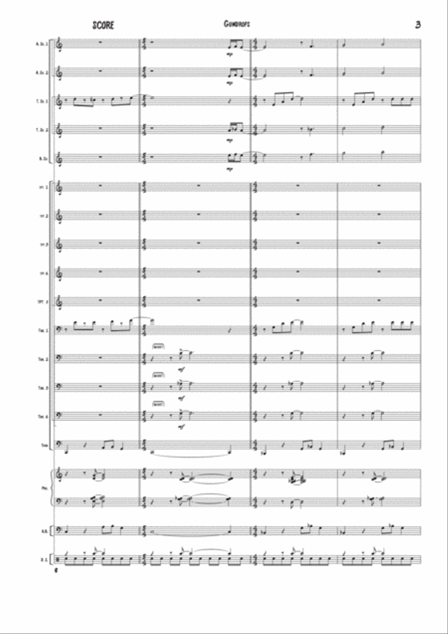 Gumdrops Jazz Ensemble scores gallery preview page 3