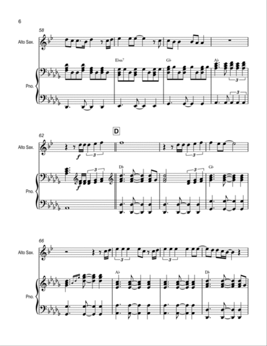 What Goodbye Means Piano scores gallery preview page 6